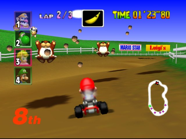 Mario Kart 64 HD • Texture Pack